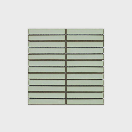 Kit-Kat Finger Mosaic Green Gloss