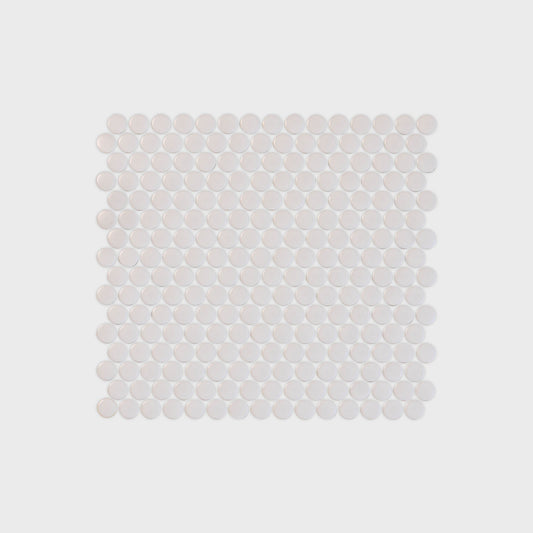 Penny Rounds Satin White